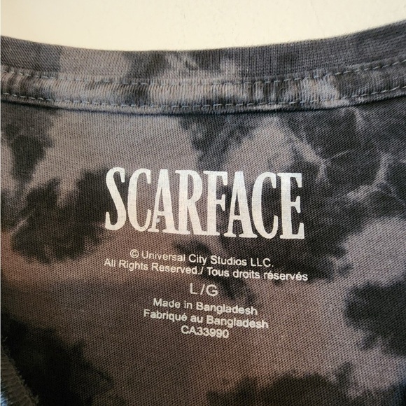 Scarface T-Shirt Men's Large Al Pacino Bath Tub Print - Picture 2 of 3
